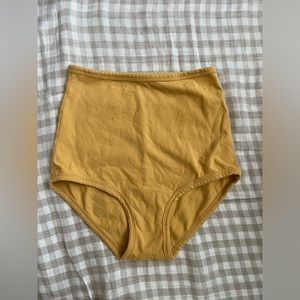 ARQ Yellow High Waisted Underwear